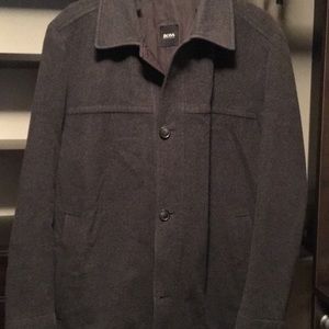 Hugo Boss Pea coat.